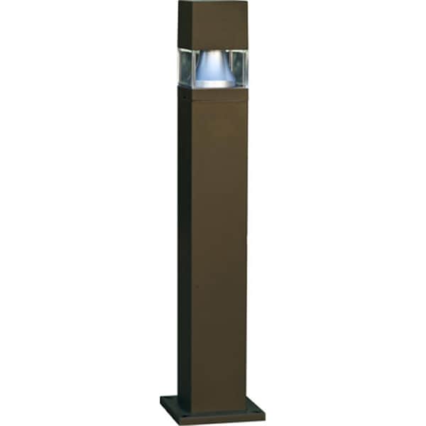 Feeltheglow 60W 120V Fiberglass Bollard, Bronze - 42.44 x 9 x 9 in. FE2563100 - main